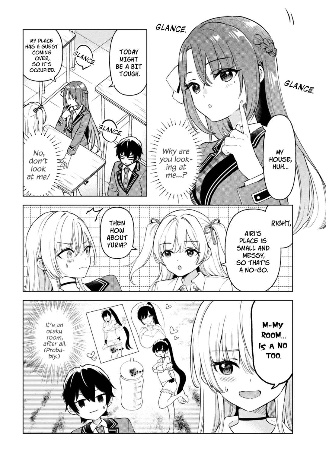 Inkya no Ore ga Sekigae de S-kyuu Bishoujo ni Kakomaretara Himitsu no Kankei ga Hajimatta. Chapter 9 - Page 22