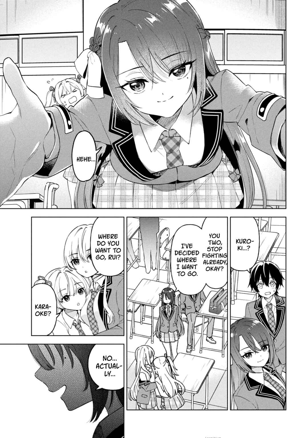 Inkya no Ore ga Sekigae de S-kyuu Bishoujo ni Kakomaretara Himitsu no Kankei ga Hajimatta. Chapter 9 - Page 27