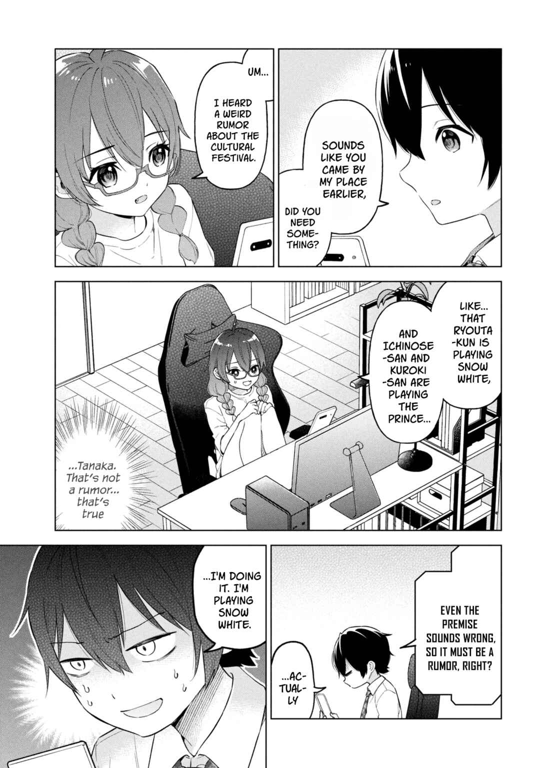 Inkya no Ore ga Sekigae de S-kyuu Bishoujo ni Kakomaretara Himitsu no Kankei ga Hajimatta. Chapter 9 - Page 3