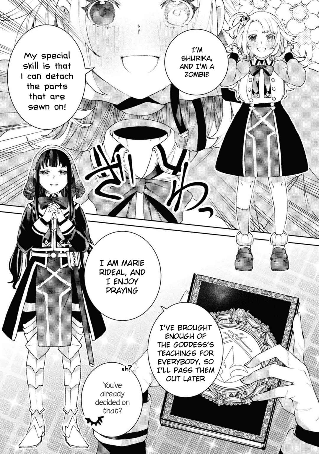 Shikabane Shoujo to Ai ga Omoi Sei-kishi no Toubatsu Gakuen Life Chapter 3 - Page 9