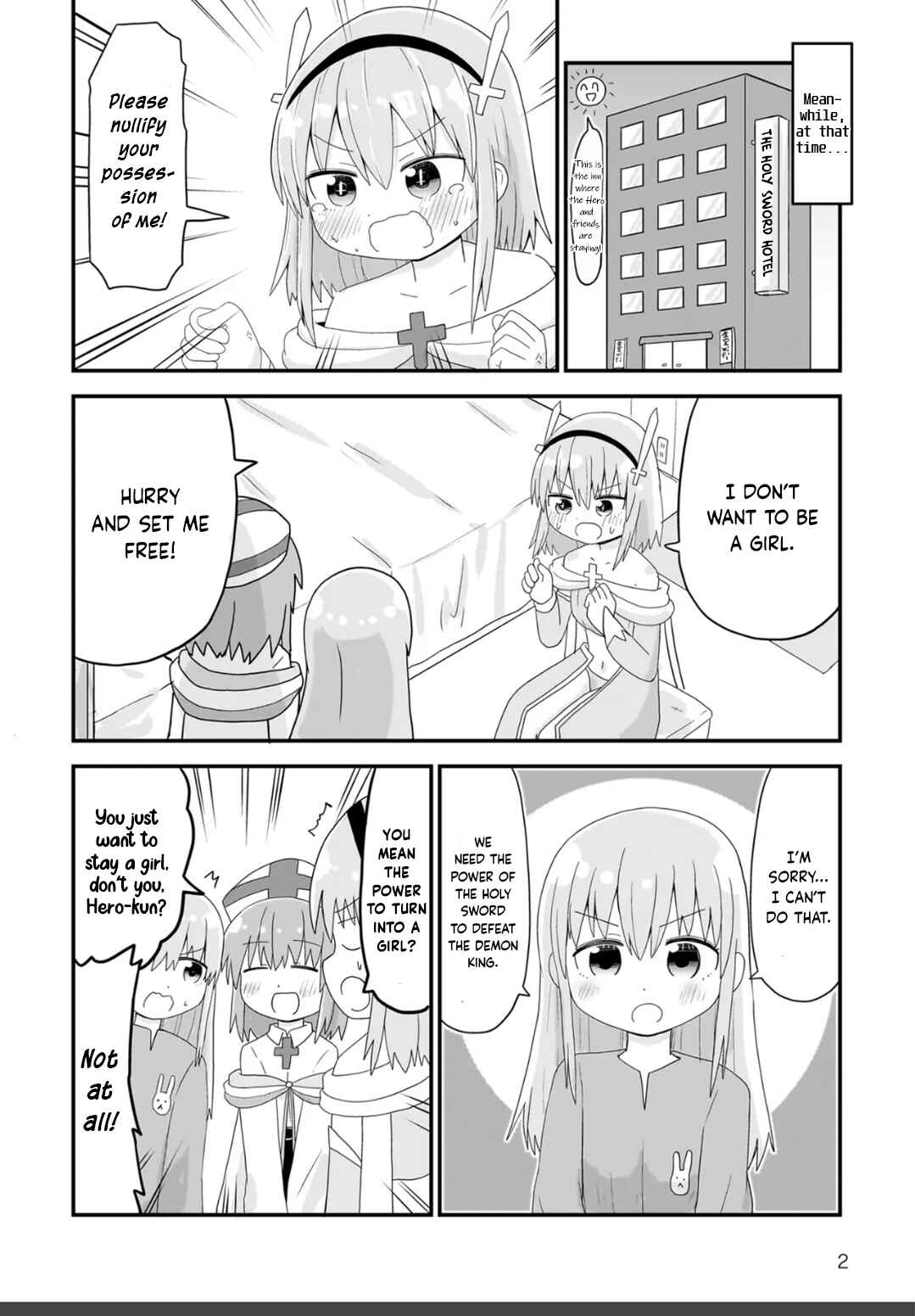 Onna no Ko no Ken wo Te ni Ireta Chapter 3 - Page 2