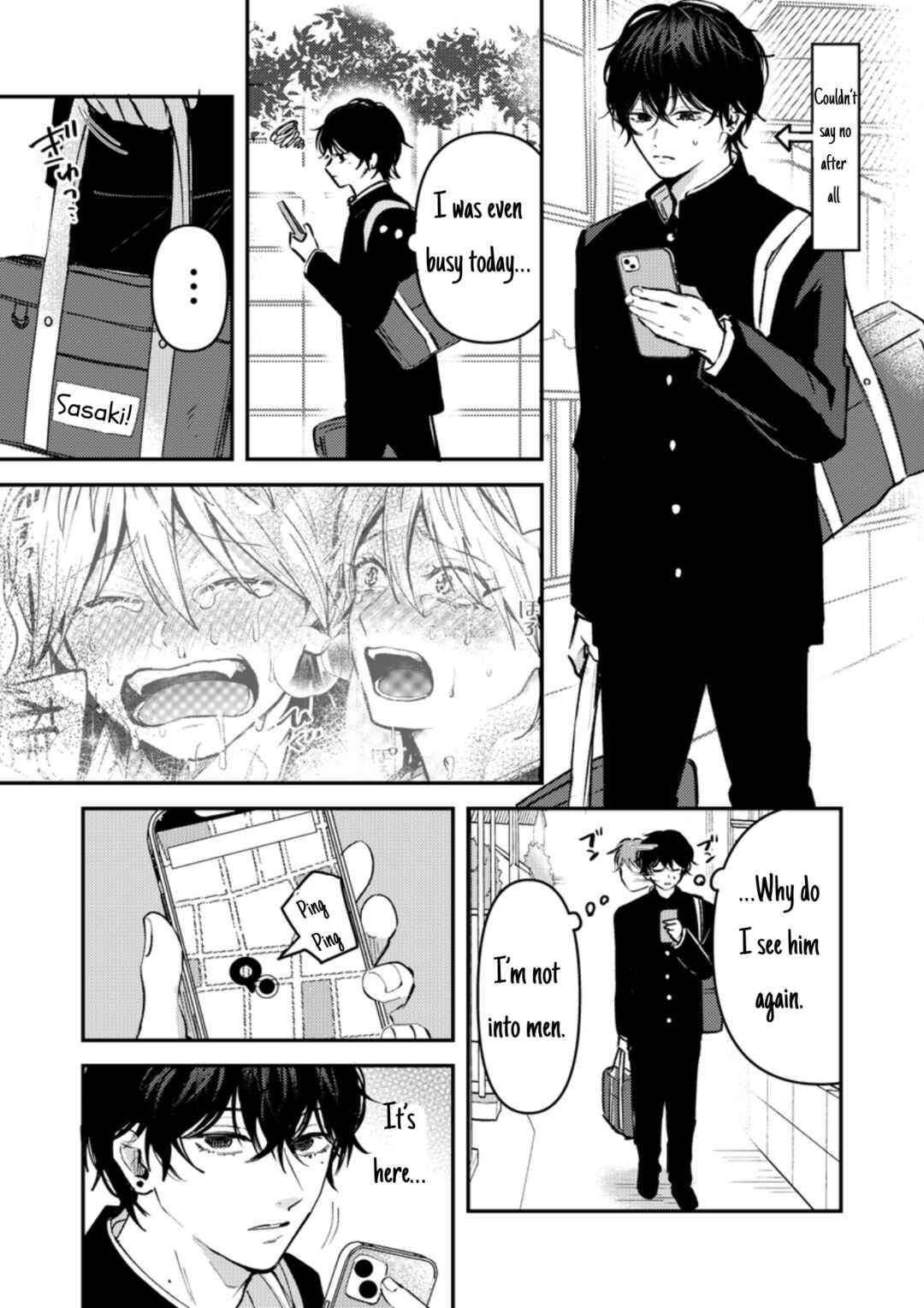 Dameo no Shiina-senpai to Yabao no Sasaki-kun Chapter 9 - Page 4