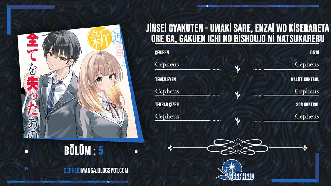 Jinsei Gyakuten - Uwaki Sare Enzai wo Kiserareta Ore ga, Gakuen Ichi no Bishoujo ni Natsukareru Chapter 5 - Page 1