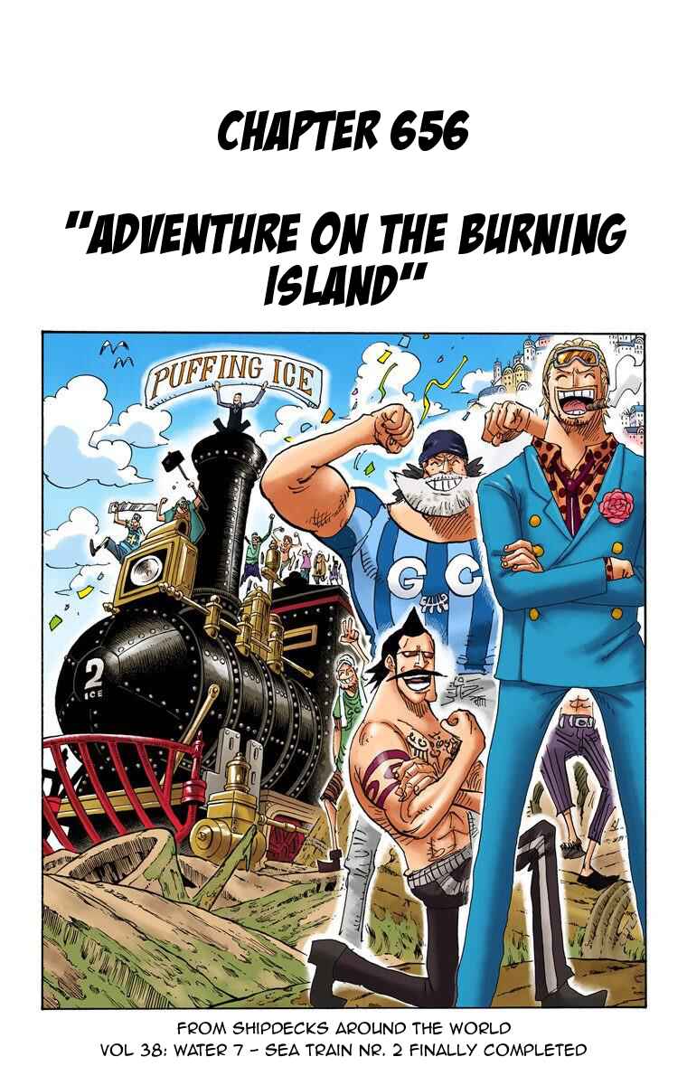 One Piece (Official Colored) Chapter 656 - Page 2