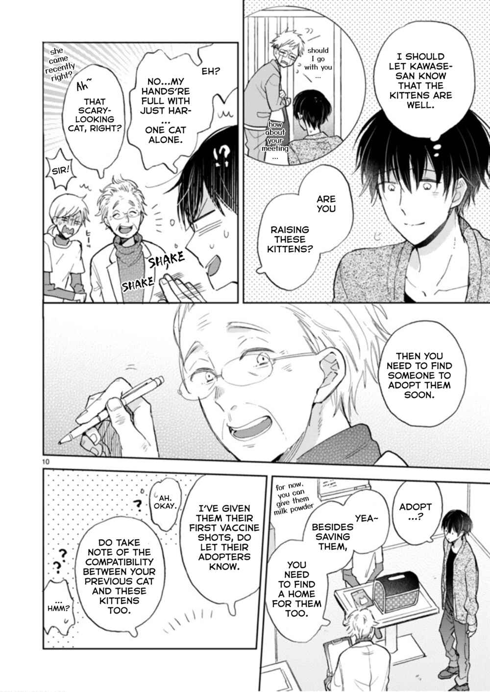 Doukyonin wa Hiza, Tokidoki, Atama no Ue. Chapter 19.1 - Page 10