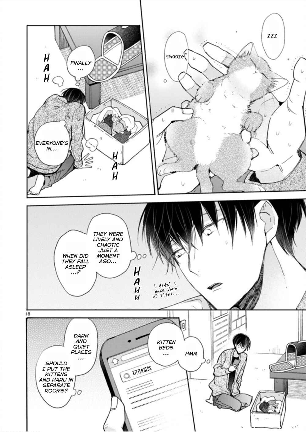 Doukyonin wa Hiza, Tokidoki, Atama no Ue. Chapter 19.1 - Page 18