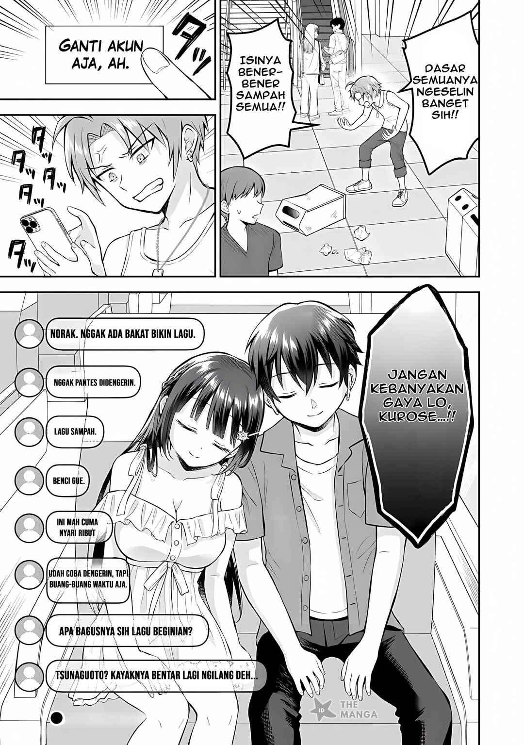 Tonari no Seki no Inkya Joshi ga Oshi Utaite Datta ~Ore no Kyoku o Uttatekure!~ Chapter 13.2 - Page 12