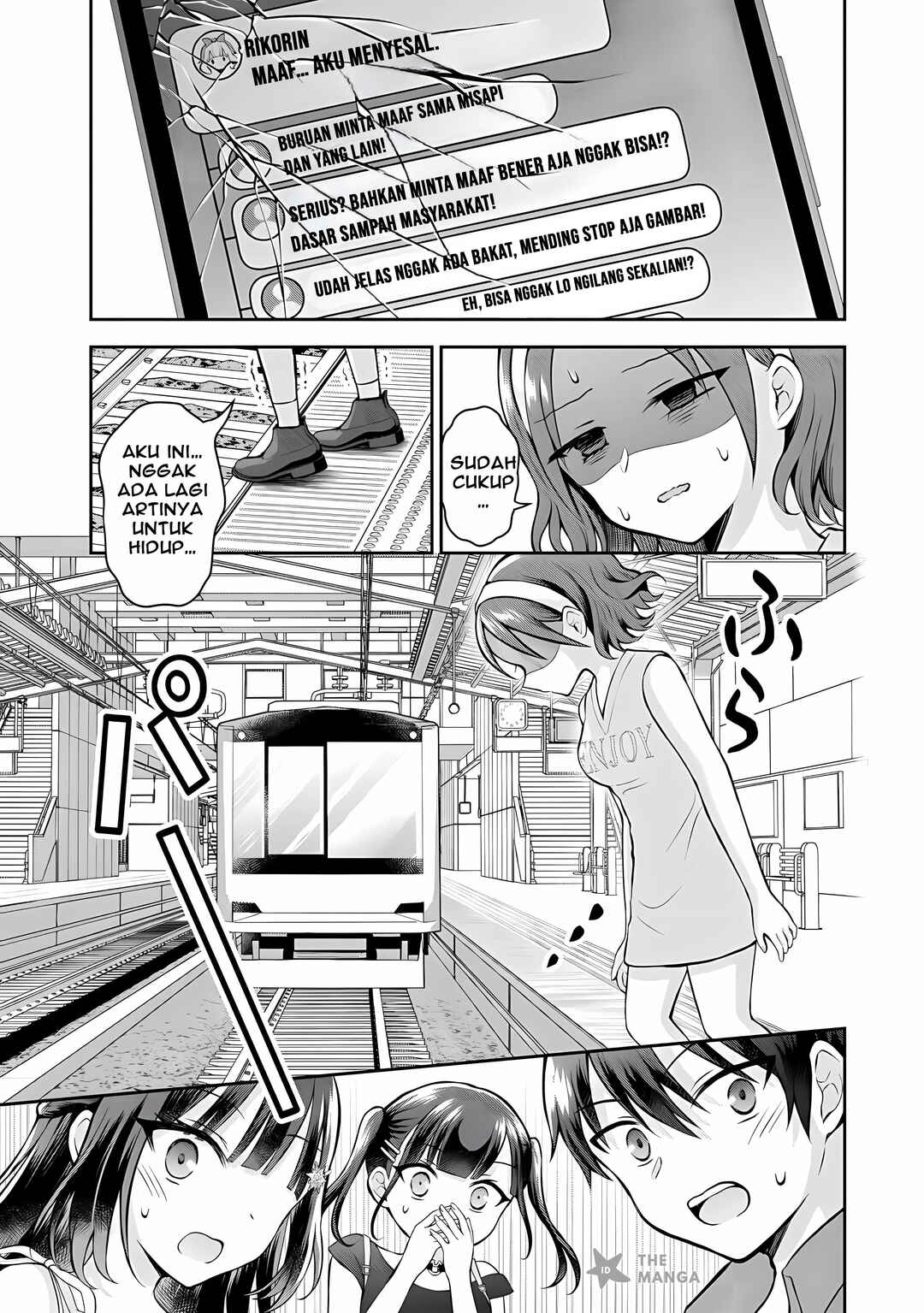 Tonari no Seki no Inkya Joshi ga Oshi Utaite Datta ~Ore no Kyoku o Uttatekure!~ Chapter 13.2 - Page 2