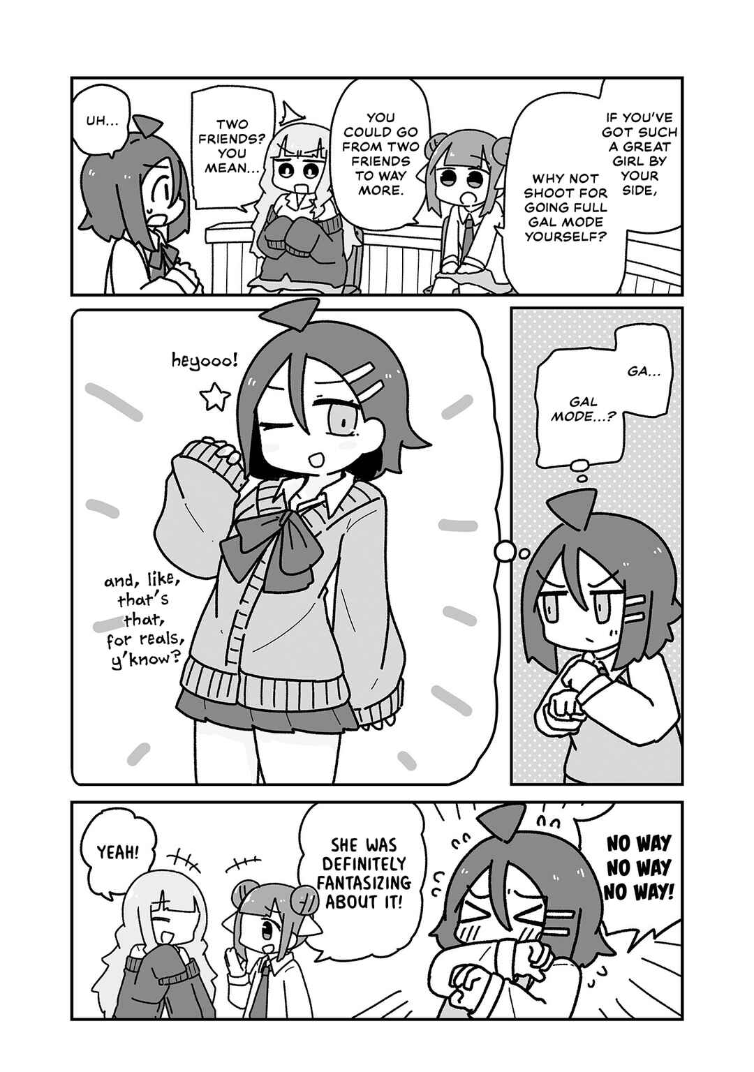 Otaku ni Yasashii Gyaru ni Watashi wa Naru! Chapter 6 - Page 1