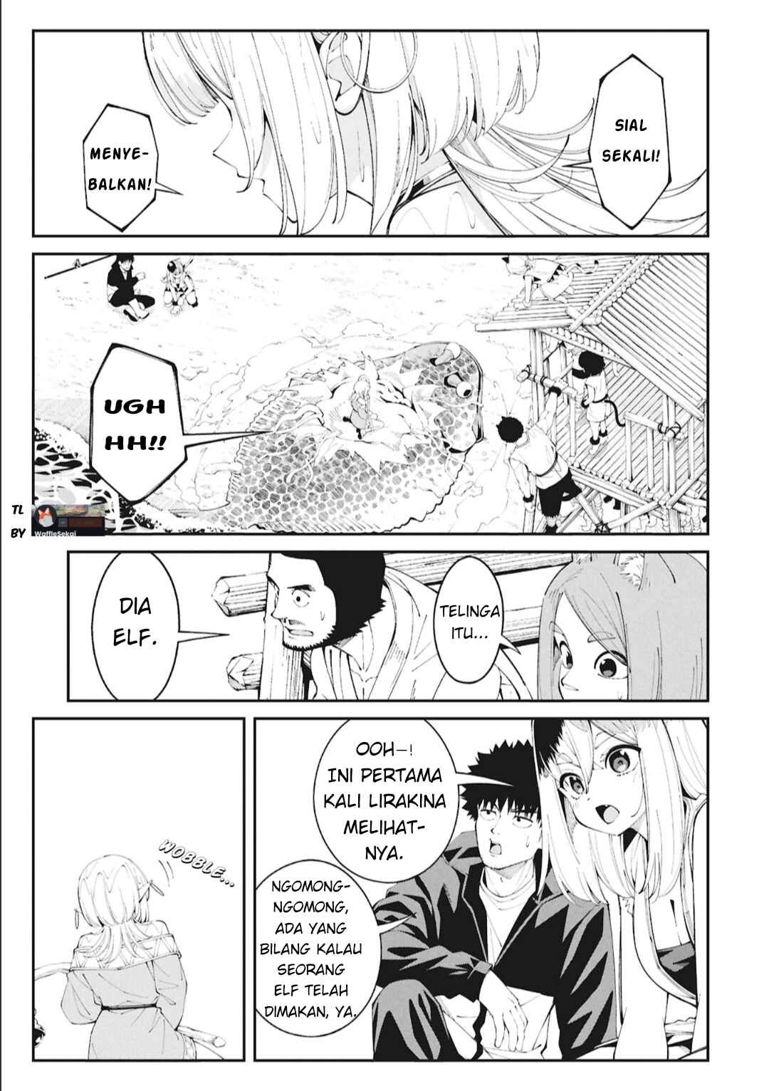 Tsurizao Hitotsu de Isekai Hourou Chapter 4 - Page 1