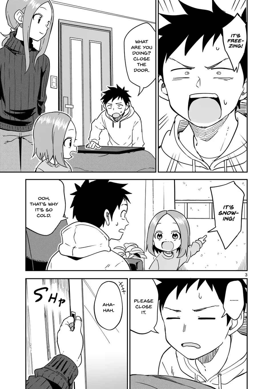 Karakai Jouzu no (Moto) Takagi-san Chapter 303 - Page 3