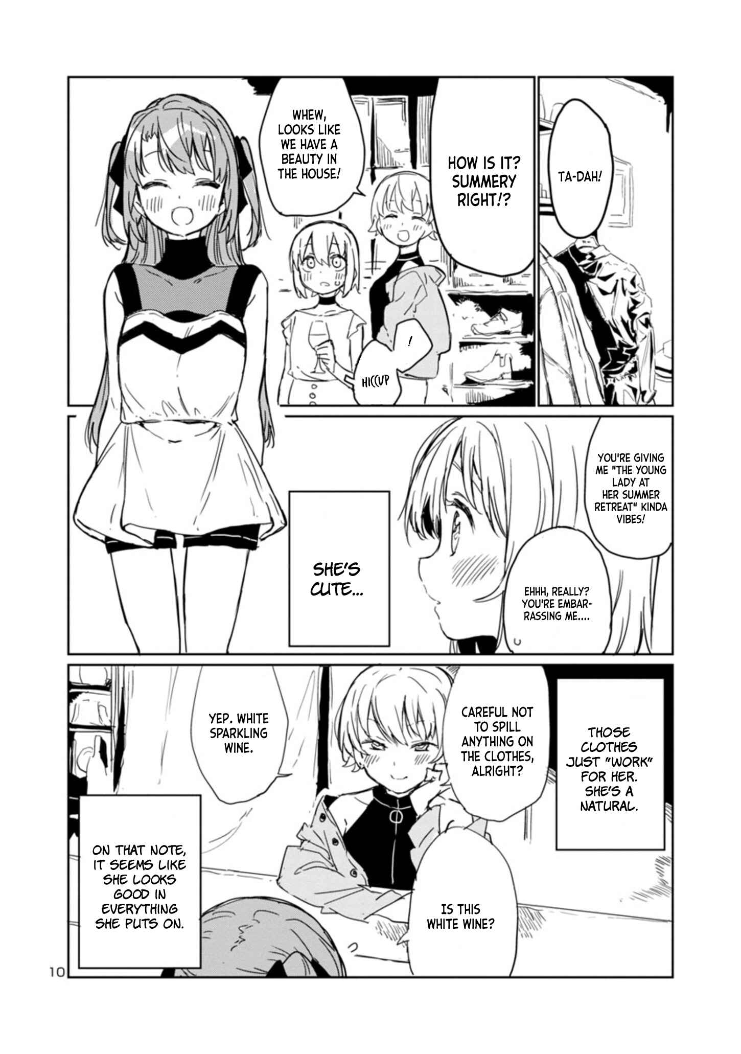 Kamiina Botan, Yoeru Sugata wa Yuri no Hana Chapter 4 - Page 10