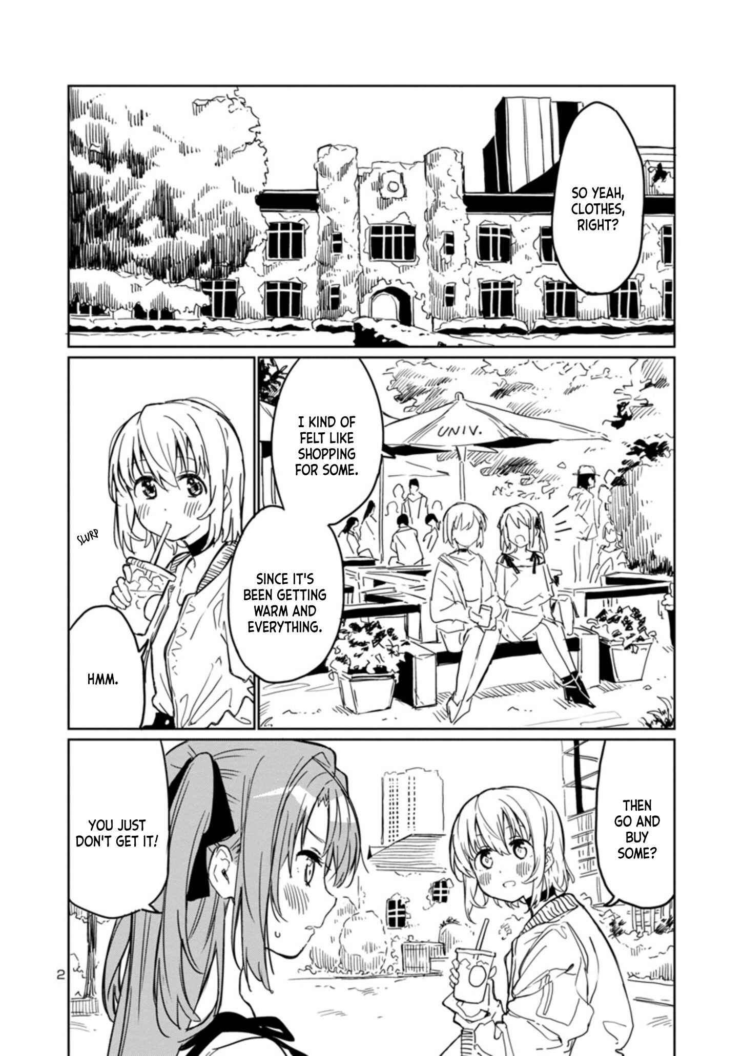 Kamiina Botan, Yoeru Sugata wa Yuri no Hana Chapter 4 - Page 2