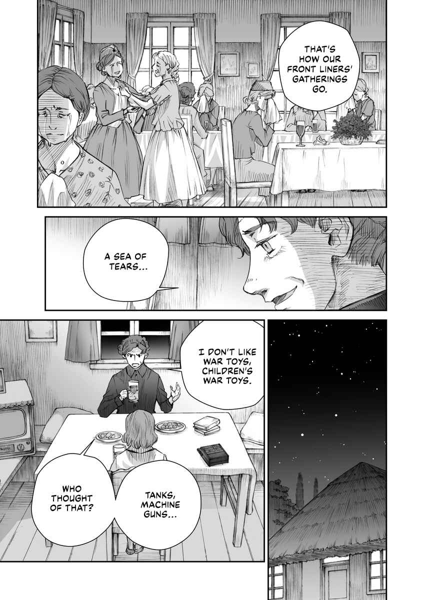 Sensou wa Onna no Kao wo Shiteinai Chapter 16.5 - Page 5
