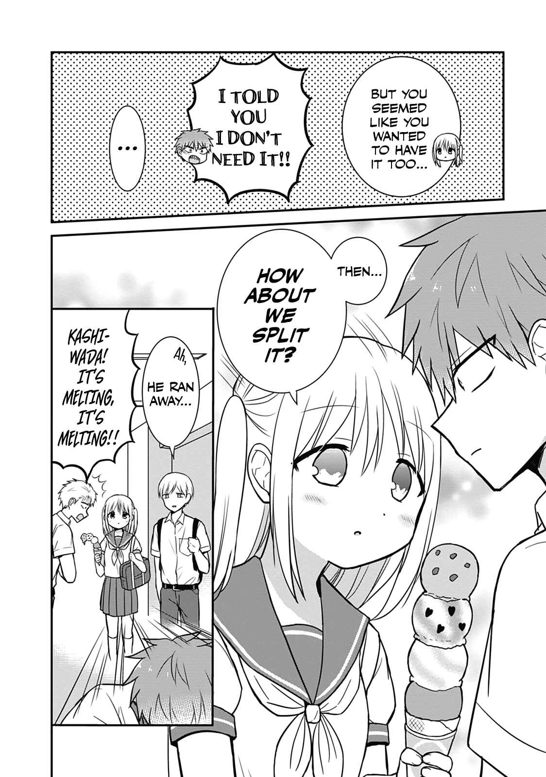 Kao ni Denai Kashiwada-san to Kao ni Deru Oota-kun Chapter 30 - Page 10