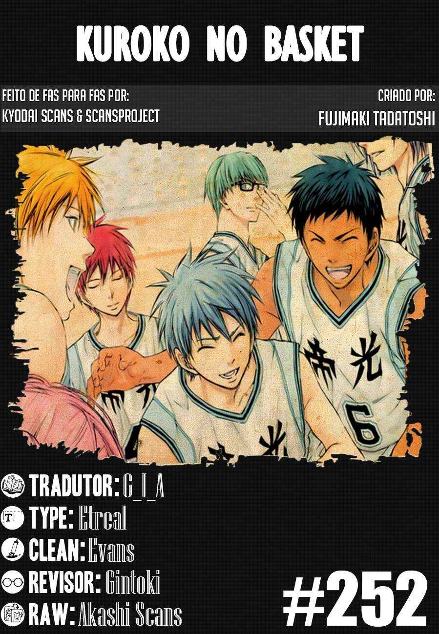 Kuroko's Basketball Chapter 252 - Page 1