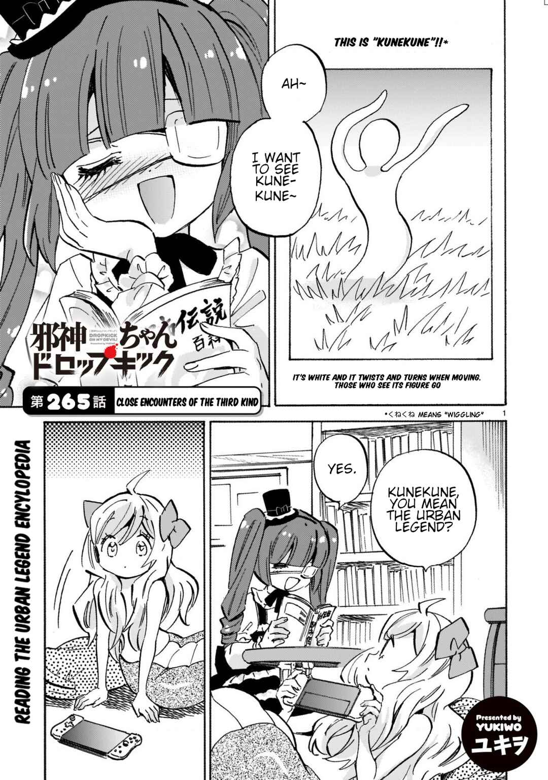 Jashin-chan Dropkick Chapter 270 - Page 1