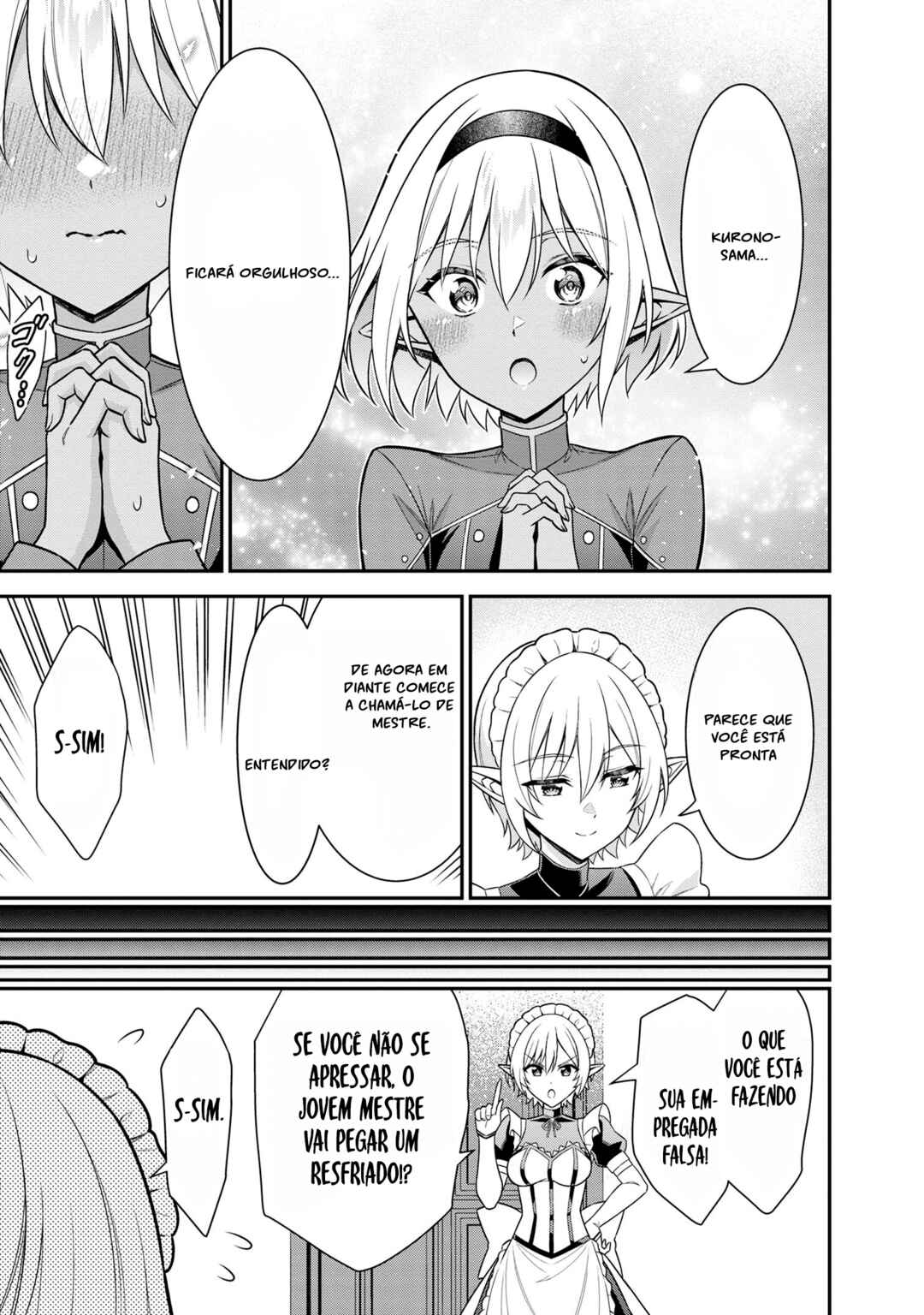 Kuro no Senki II - Isekai Teni Shita Boku ga Saikyou na no wa Bed no Ue dake no You desu Chapter 6.2 - Page 4