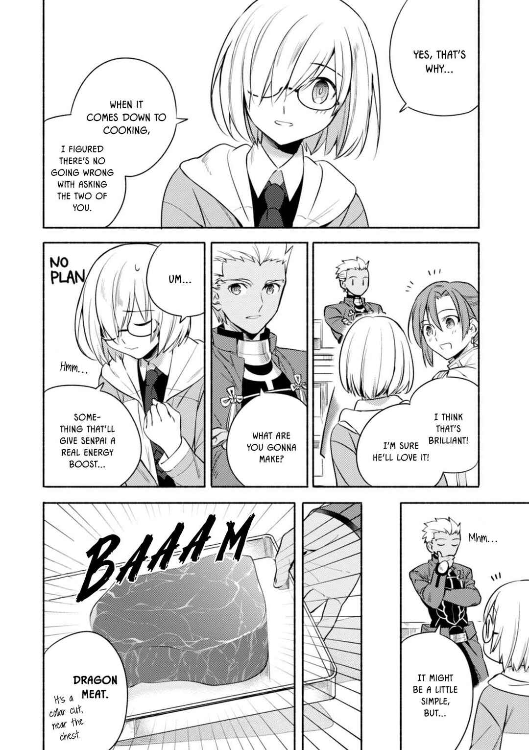 Emiya-san Chi no Kyou no Gohan Chapter 17.3 - Page 2