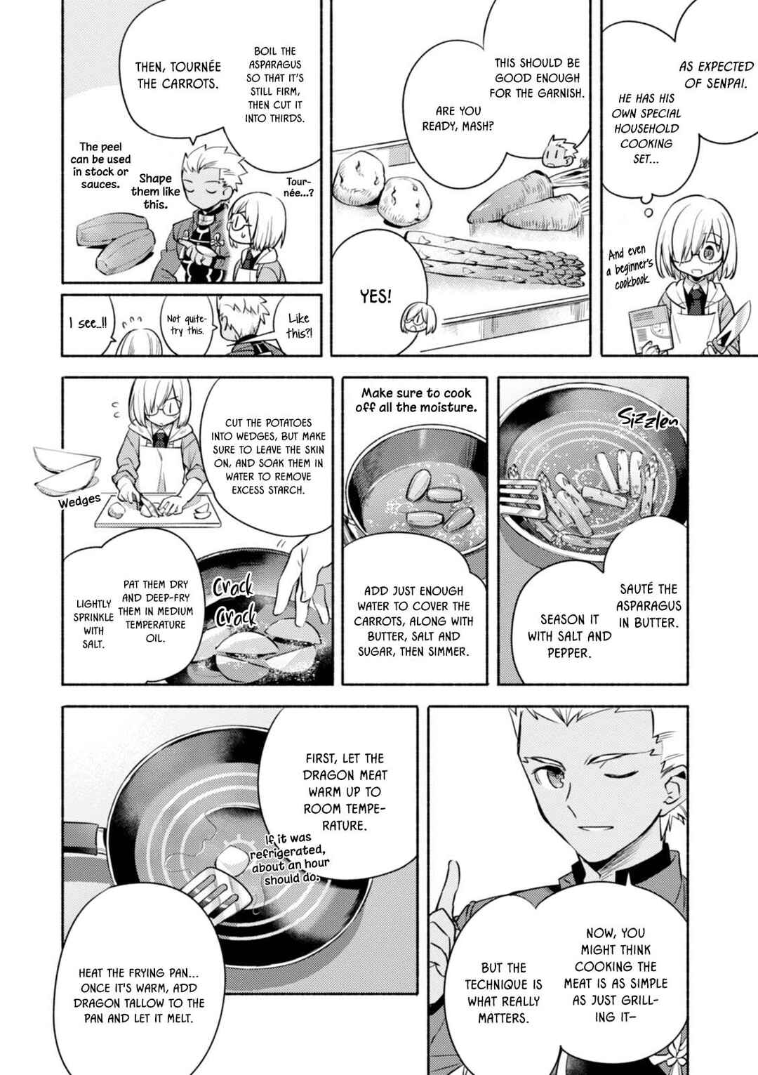 Emiya-san Chi no Kyou no Gohan Chapter 17.3 - Page 4