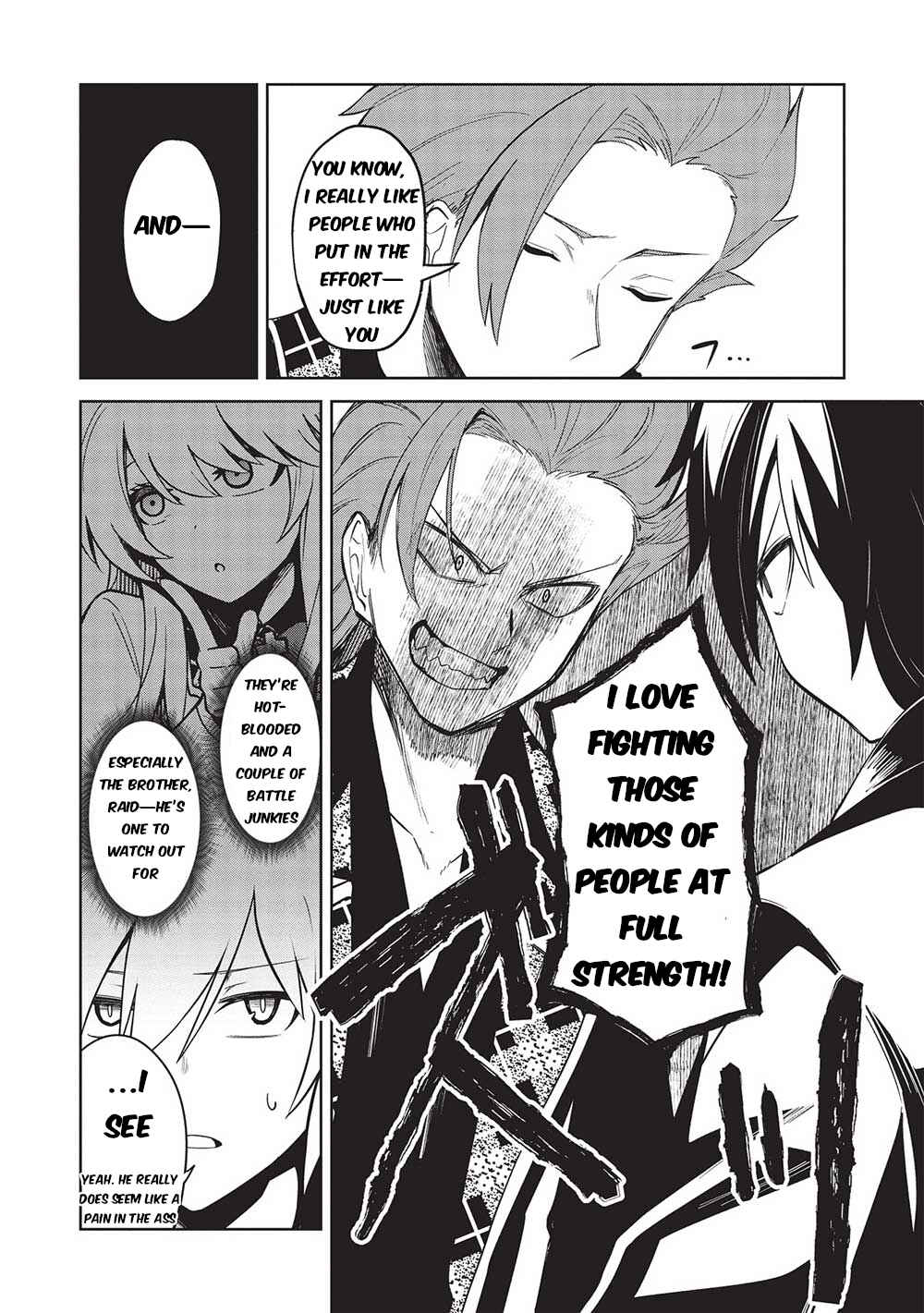 Seinaru Kishi no Ankokudou Chapter 21 - Page 7