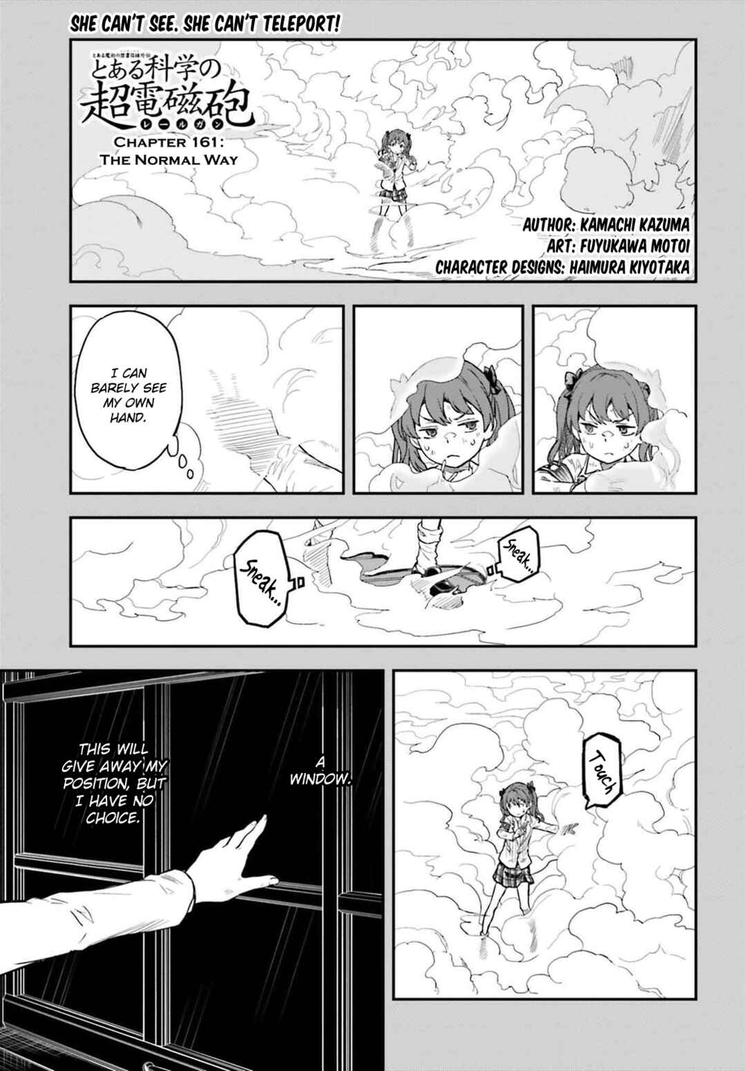 Toaru Majutsu no Index Gaiden: Toaru Kagaku no Railgun Chapter 161 - Page 1