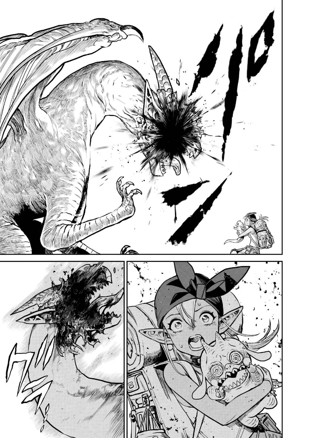 Abandoned: Tsuyosugite Buki ga Kowareru Yuusha to Buki Shokunin no Elf Chapter 4 - Page 9