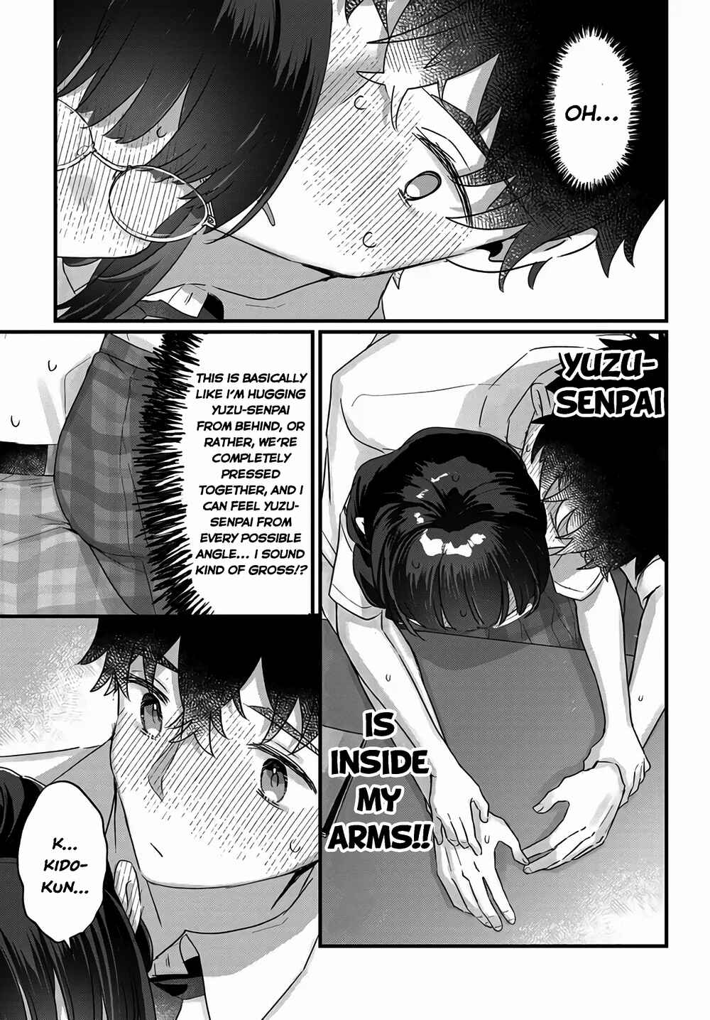 Chiisakute Kawaii Bungeibu no Chiteki na Senpai o, Hiza no Ue ni Nosetara Mainichi Suwattekuru you ni natta Chapter 3.1 - Page 12