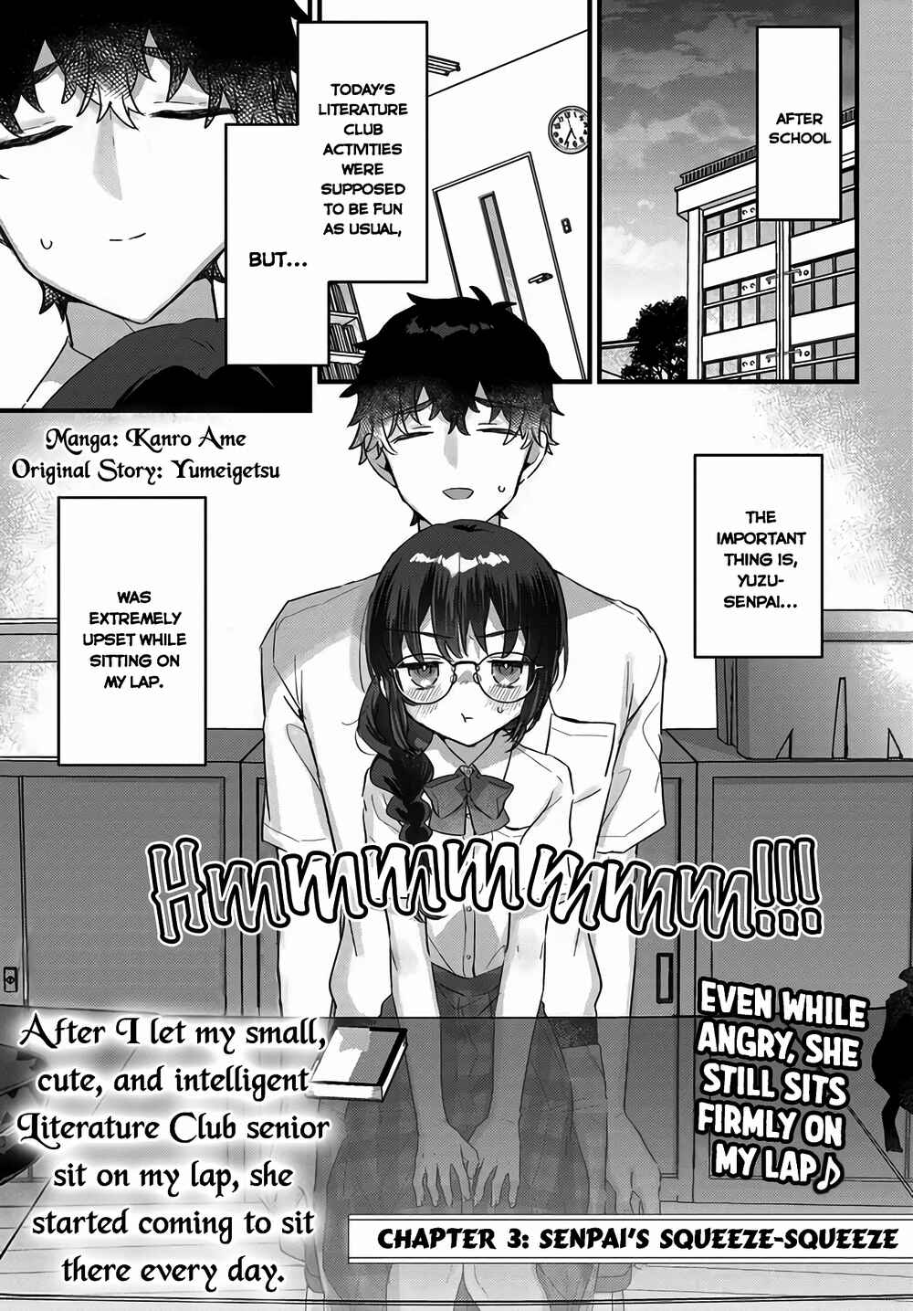 Chiisakute Kawaii Bungeibu no Chiteki na Senpai o, Hiza no Ue ni Nosetara Mainichi Suwattekuru you ni natta Chapter 3.1 - Page 2