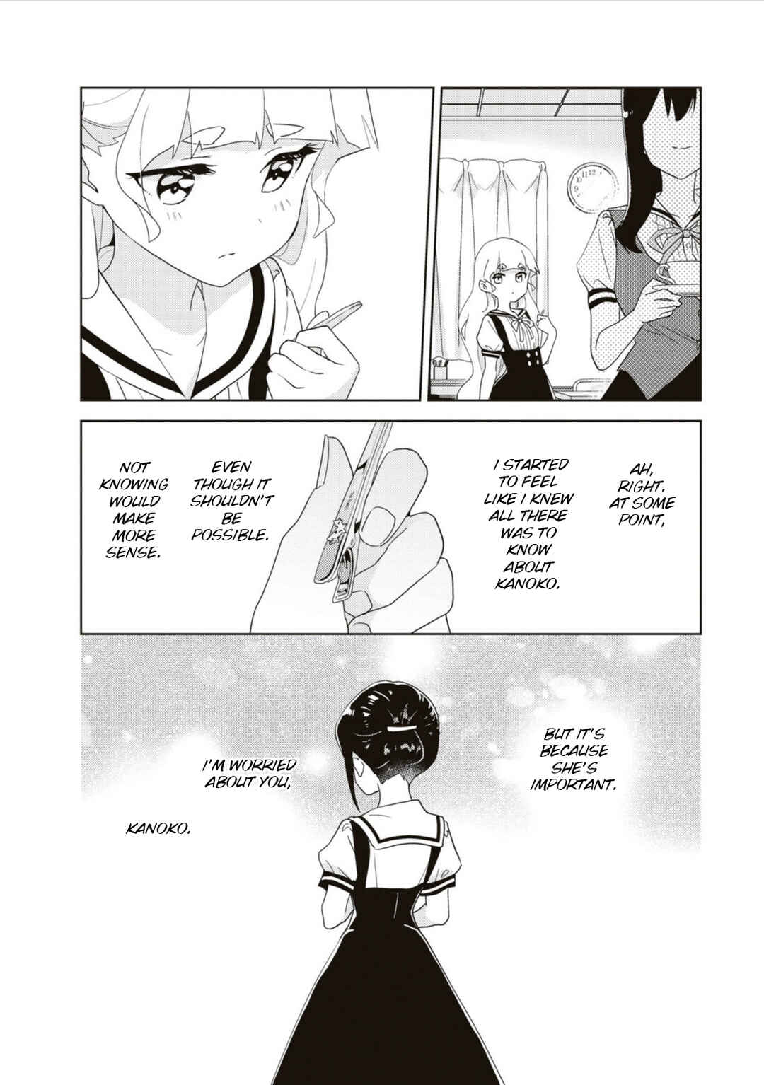 Watashi no Yuri wa Oshigoto desu! Chapter 61.5 - Page 4