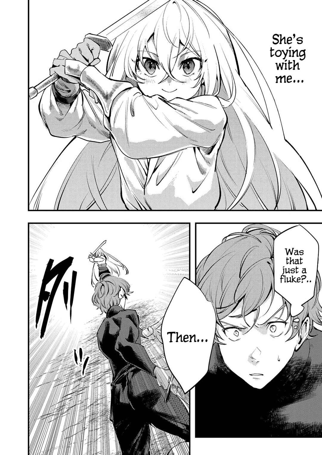 Shura Youjo no Eiyuutan ~Hanpa-sha to Iwa Reta Youhei, Youjo ni Tensei Shite Nariagaru~ Chapter 2 - Page 14