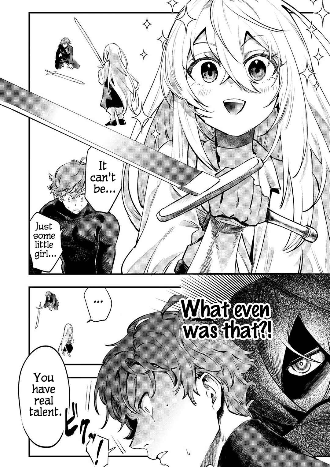 Shura Youjo no Eiyuutan ~Hanpa-sha to Iwa Reta Youhei, Youjo ni Tensei Shite Nariagaru~ Chapter 2 - Page 26