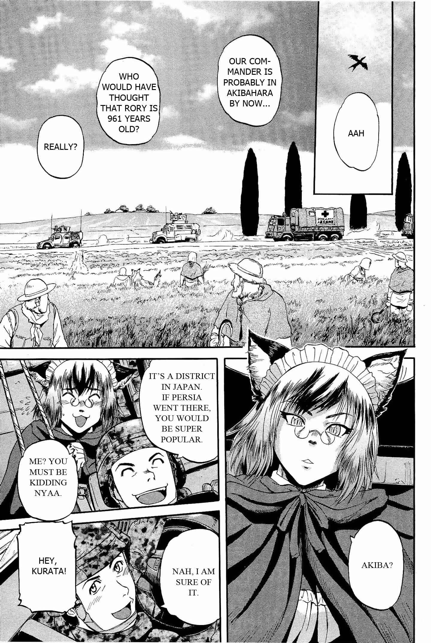 GATE - Jieitai Kanochi nite, Kaku Tatakaeri Chapter 20 - Page 21