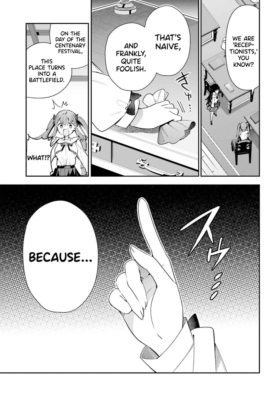 Guild no Uketsukejou Desu ga, Zangyou wa Iya Nanode Boss wo Solo Toubatsu Shiyou to Omoimasu Chapter 24 - Page 7