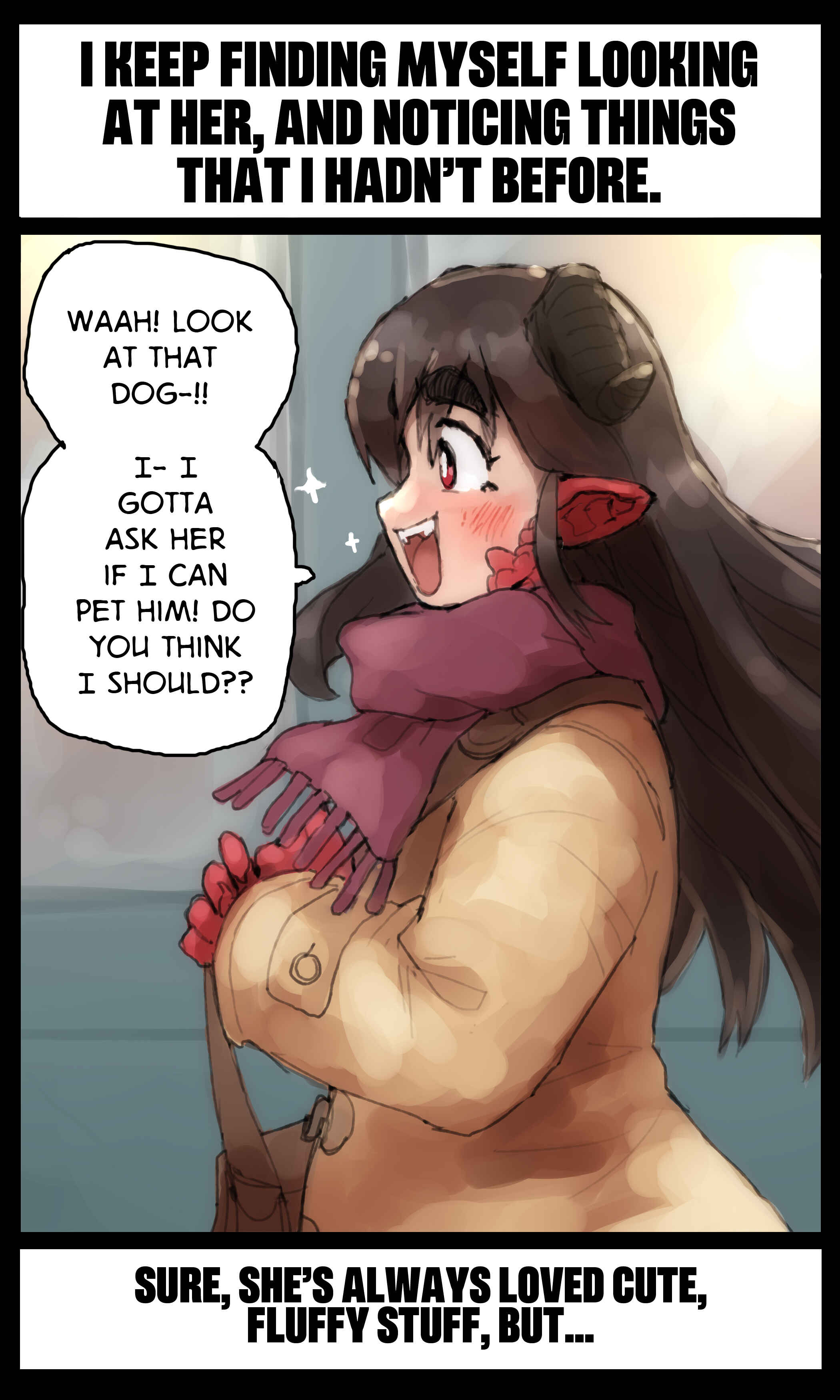 My Childhood Friend Is A Dragon Who's Embarrassed About the Size Of Her Tail Chapter 5 - Page 1