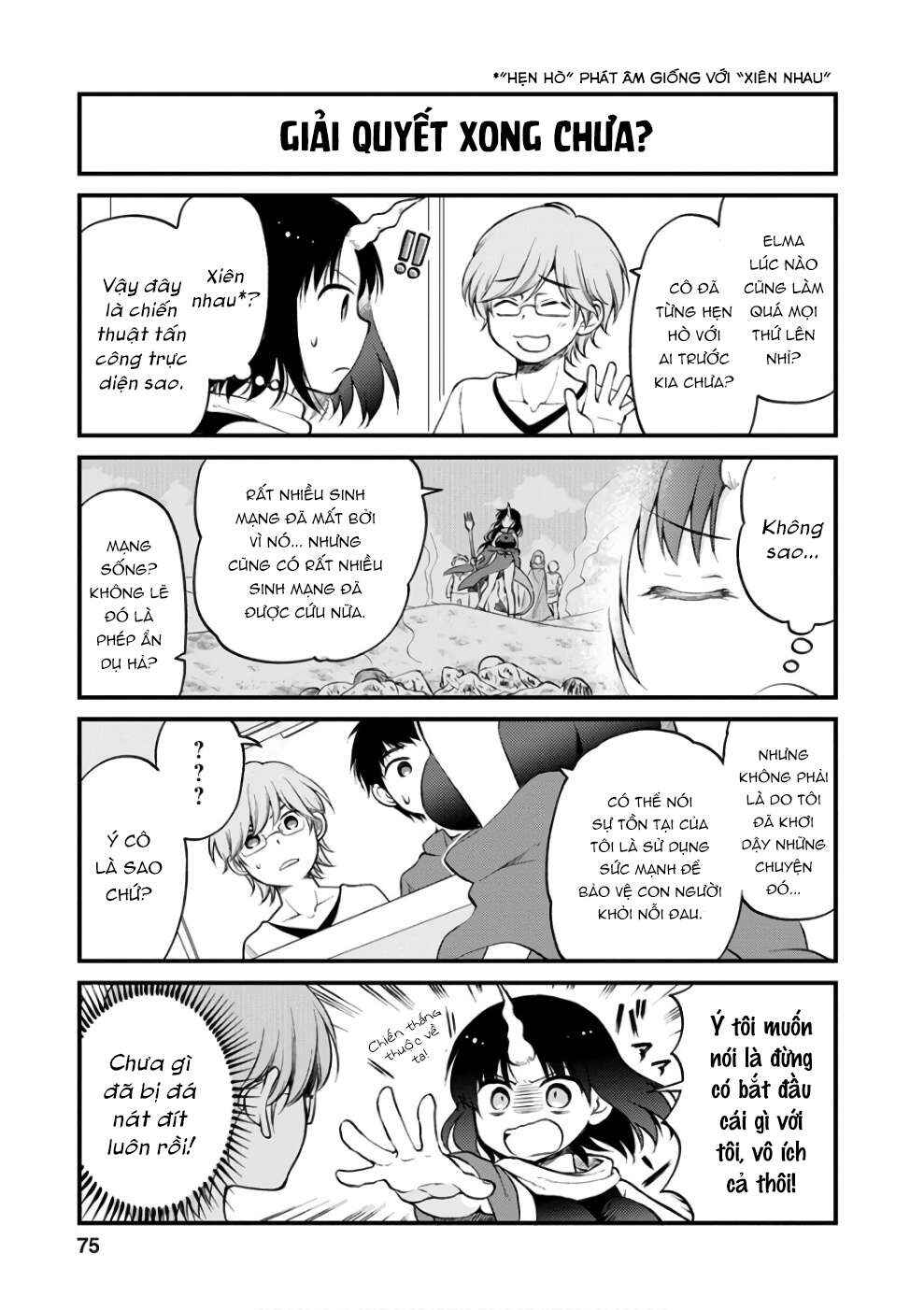 Kobayashi-san Chi no Maid Dragon - Elma OL Nikki Chapter 5 - Page 12