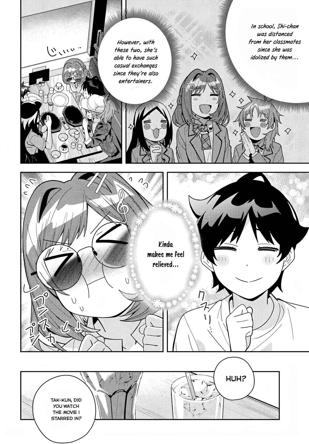 Classmate no Moto Idol ga, Tonikaku Kyodou Fushin nandesu. Chapter 18 - Page 13