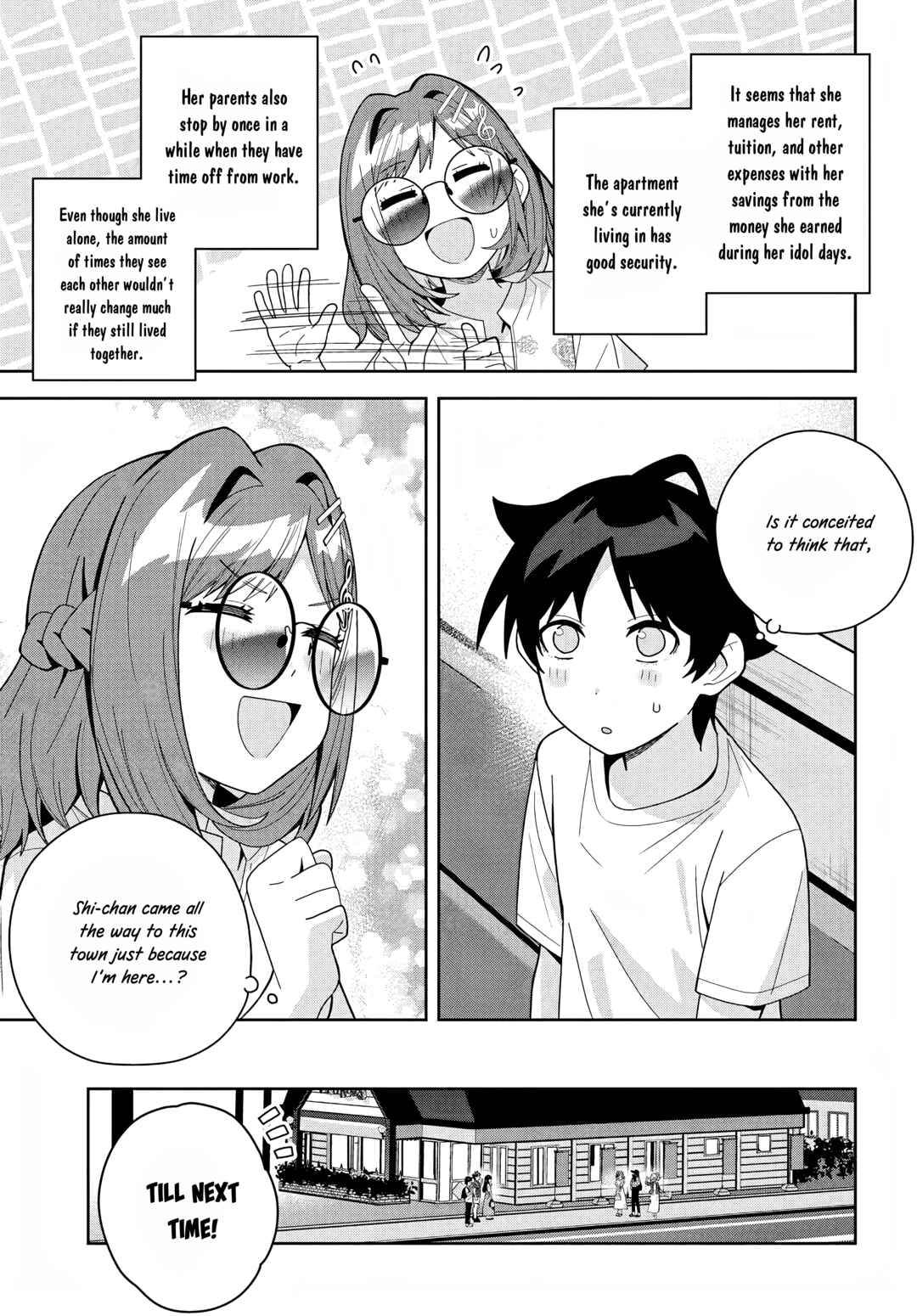Classmate no Moto Idol ga, Tonikaku Kyodou Fushin nandesu. Chapter 18 - Page 22