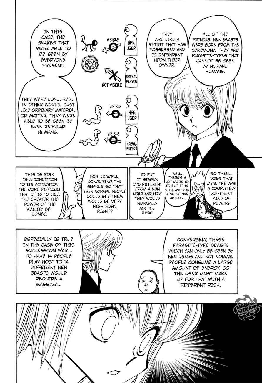 Hunter x Hunter Chapter 371 - Page 8