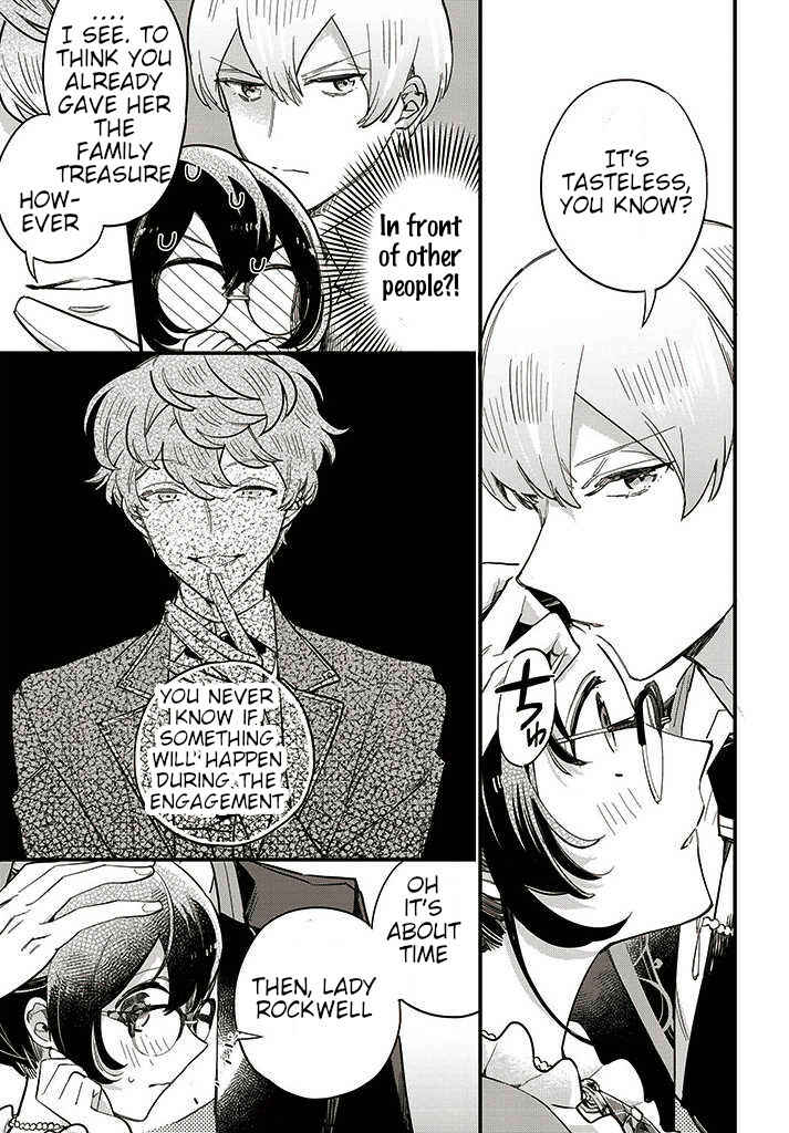 Yowaki MAX Reijou nanoni, Ratsuwan Konyakusha-sama no Kake ni Notte Shimatta Chapter 13.1 - Page 3