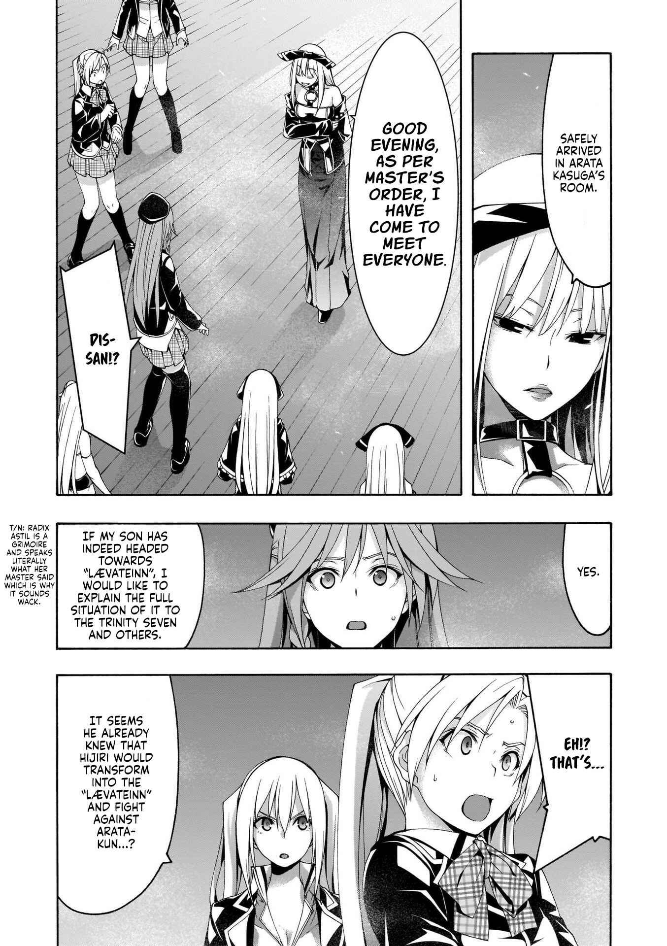 Trinity Seven - 7-Nin no Masho Tsukai Chapter 111 - Page 9