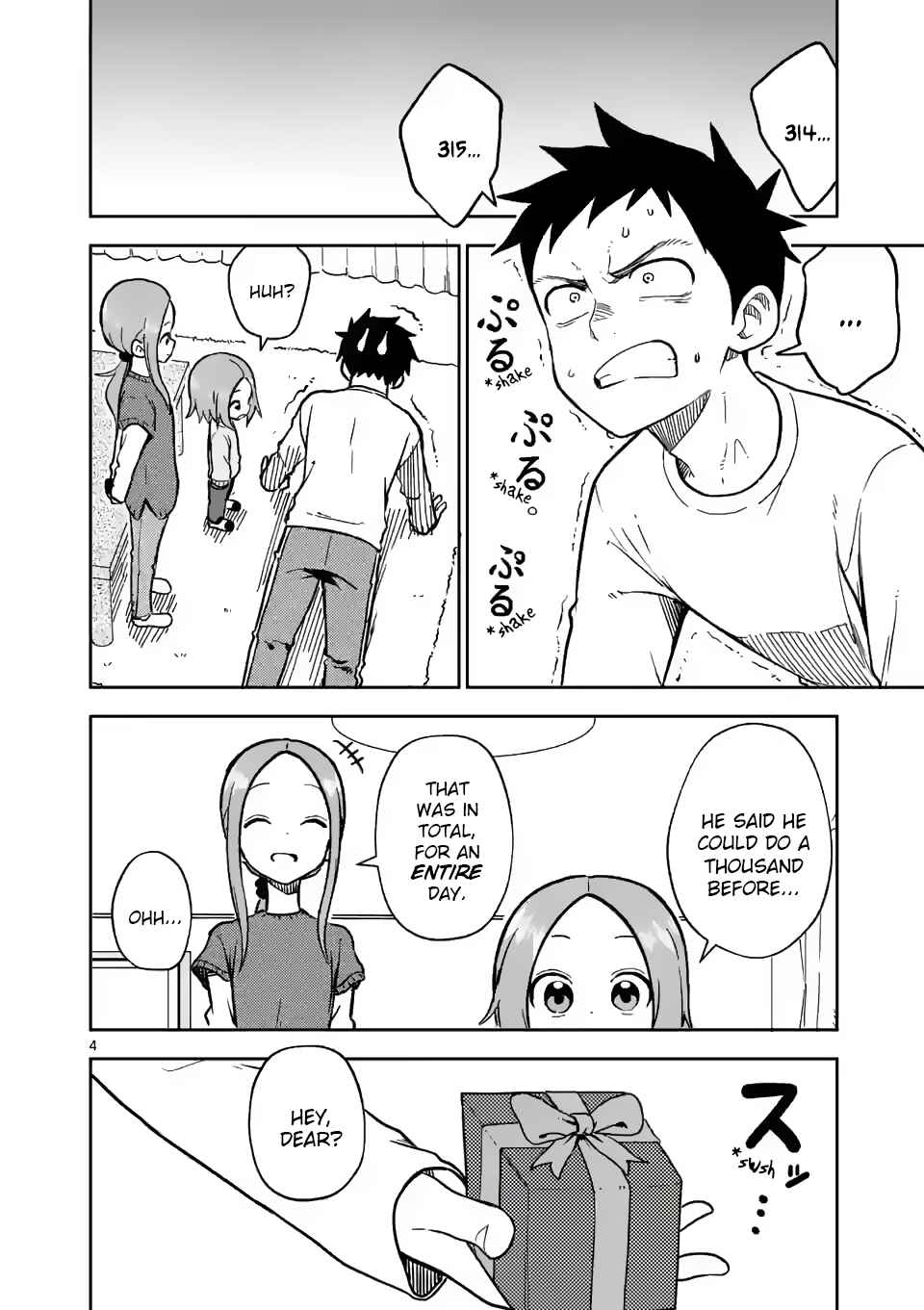 Karakai Jouzu no (Moto) Takagi-san Chapter 173 - Page 4