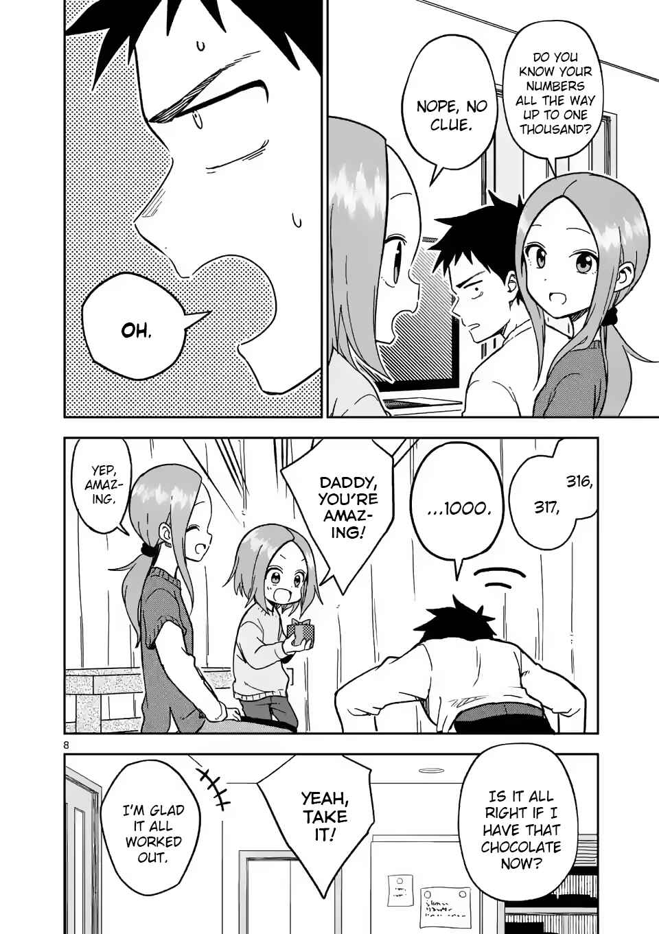 Karakai Jouzu no (Moto) Takagi-san Chapter 173 - Page 8