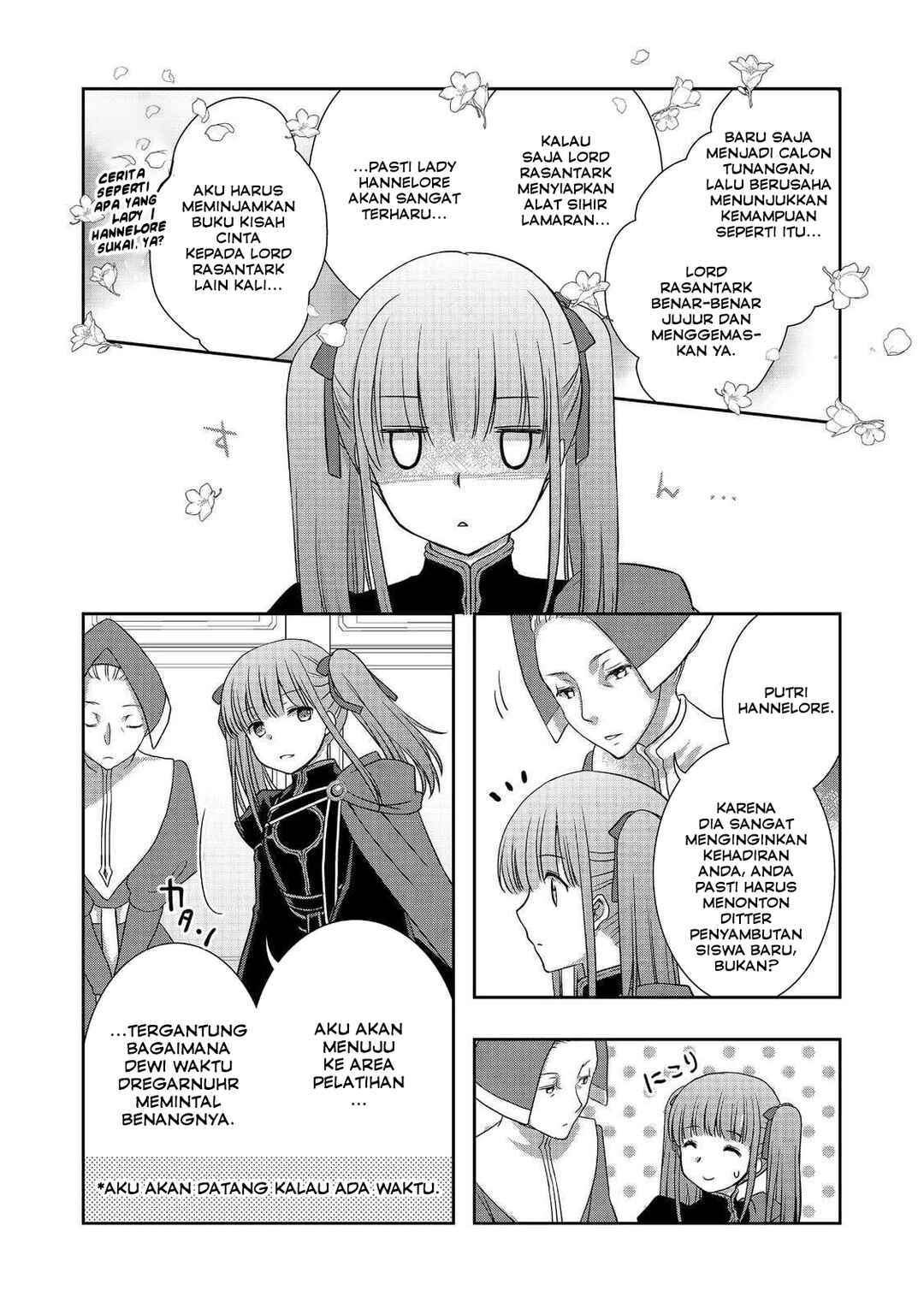 Honzuki no Gekokujou: Hannerōre no Kizoku-in Gonensei Ichi - Koishite Mitai O'hime-sama Chapter 2 - Page 19