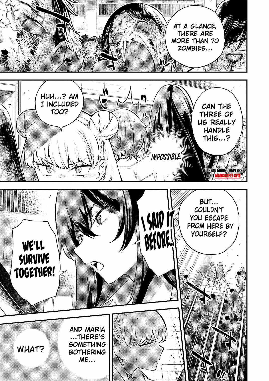 Girls Zombie Party Chapter 2.1 - Page 7