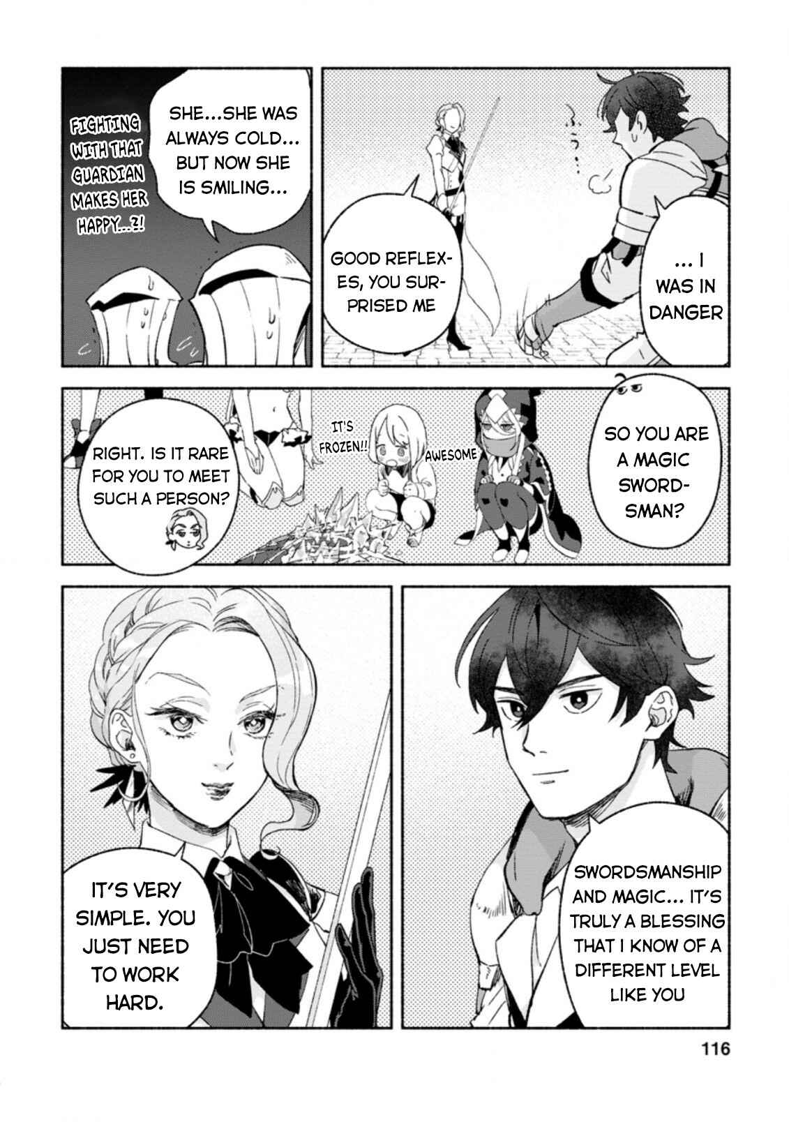 Sono Monban, Saikyou ni Tsuki: Tsuihou Sareta Bougyoryoku 9999 no Senshi, Outo no Monban to shite Musou Suru Chapter 9 - Page 19