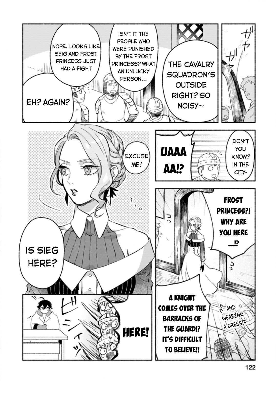 Sono Monban, Saikyou ni Tsuki: Tsuihou Sareta Bougyoryoku 9999 no Senshi, Outo no Monban to shite Musou Suru Chapter 9 - Page 24