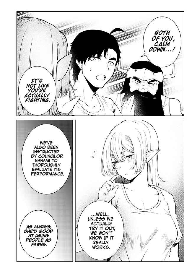 Mujintou de Elf to Kyoudou Seikatsu Chapter 22 - Page 8