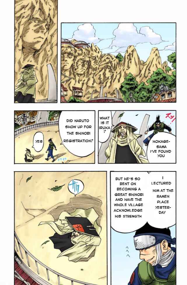 Naruto (Official Colored) Chapter 2 - Page 13