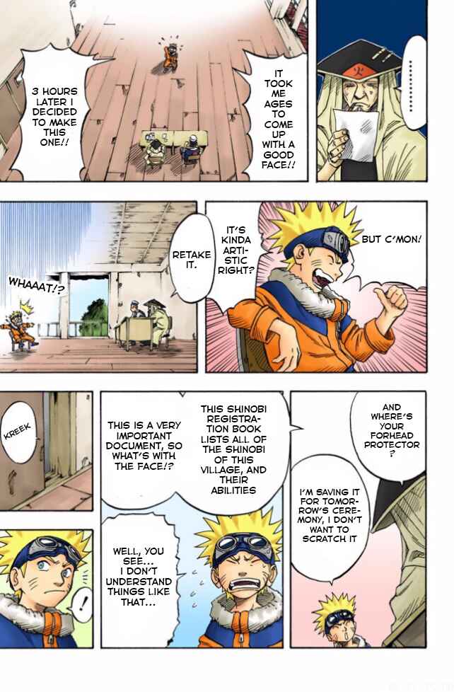 Naruto (Official Colored) Chapter 2 - Page 4